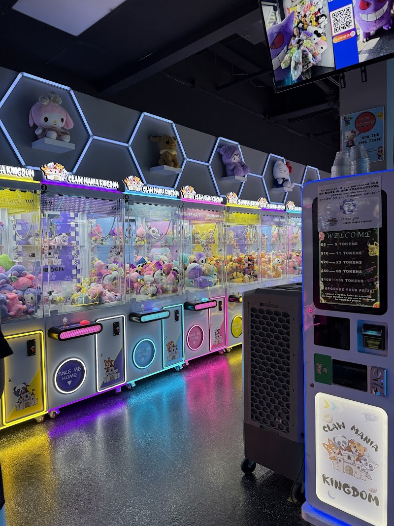 Claw Mania Kingdom — Video Arcade in Houston