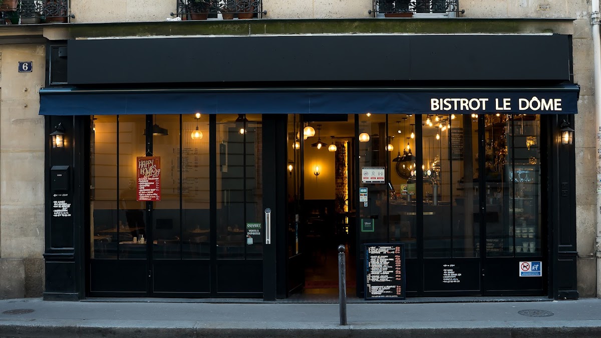 Restaurant Bistrot Le dôme Paris 15, vue extérieure