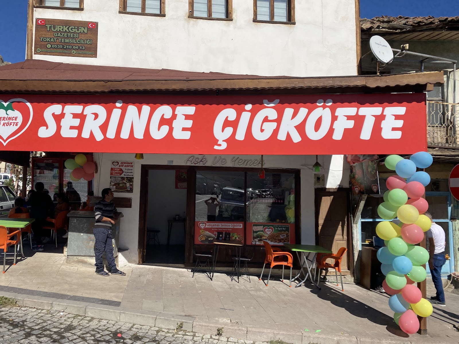 AŞK VE YEMEK SERİNCE ÇİĞKÖFTE mekanı