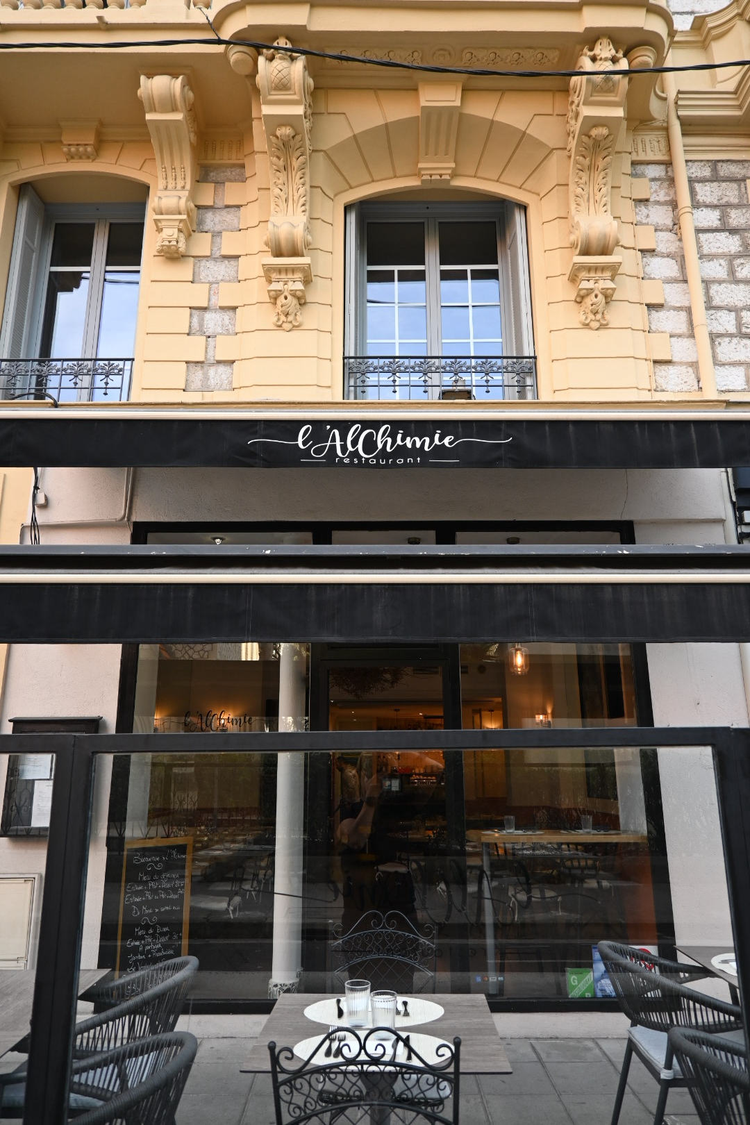 L'Alchimie restaurant Nice in nice