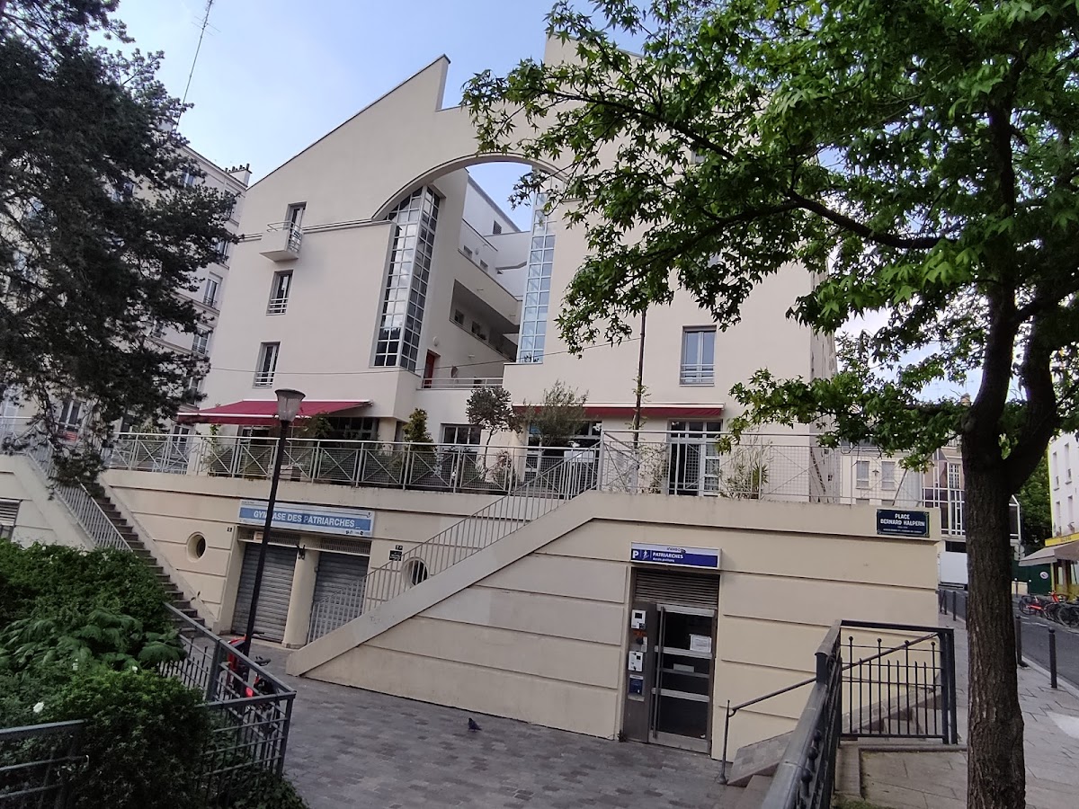 Gymnase des Patriarches, vue extérieure