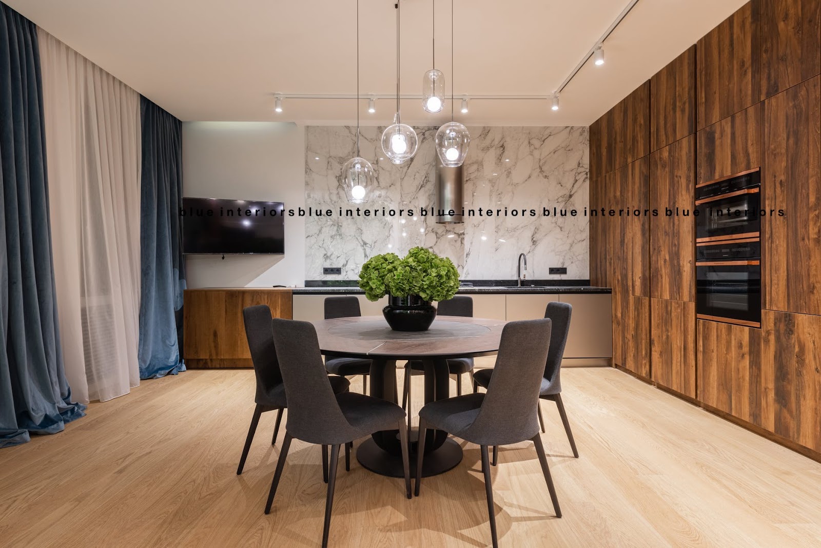 Blue Interiors