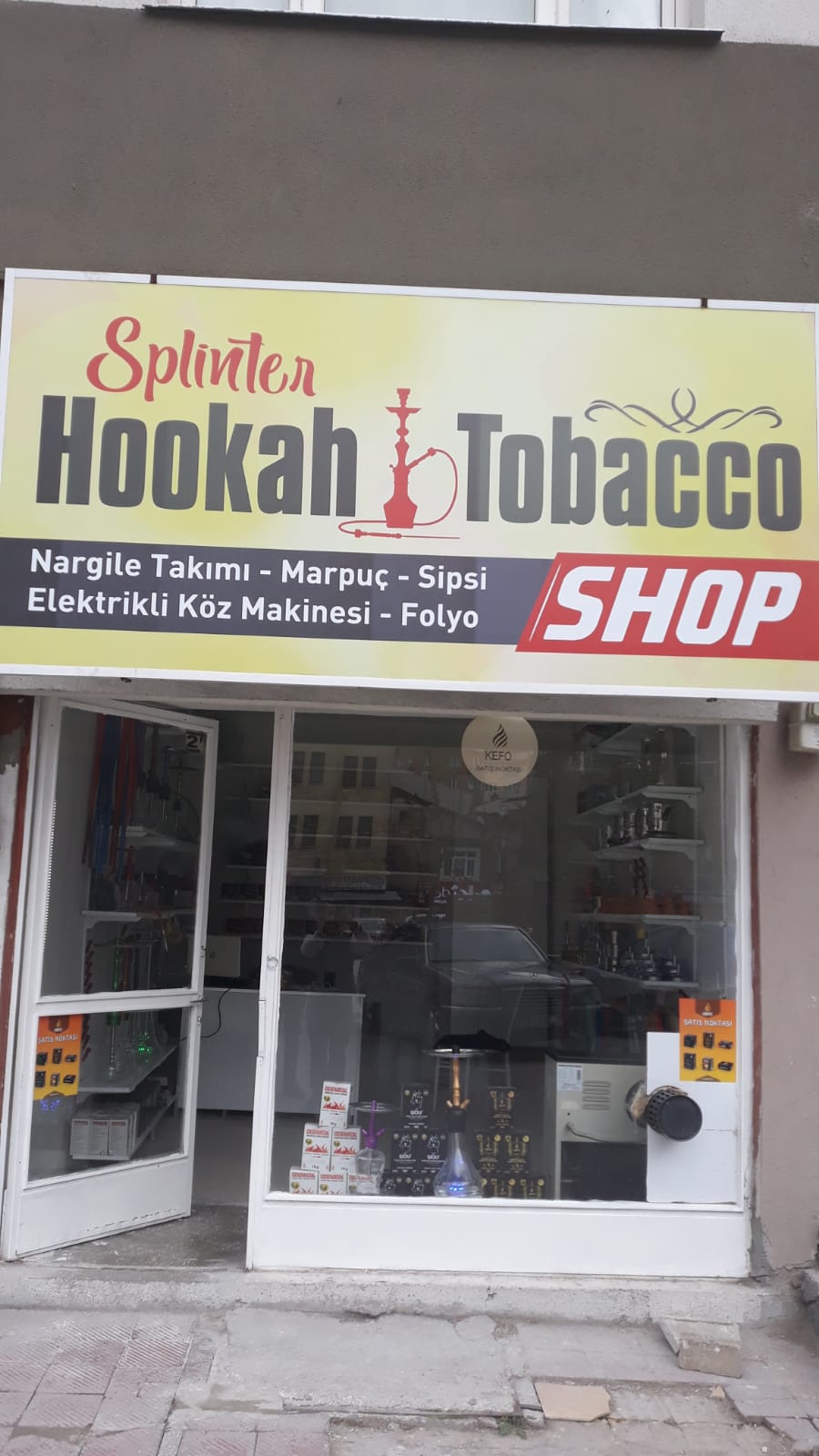 Splinter Hookah & Tobacco shop mekanı