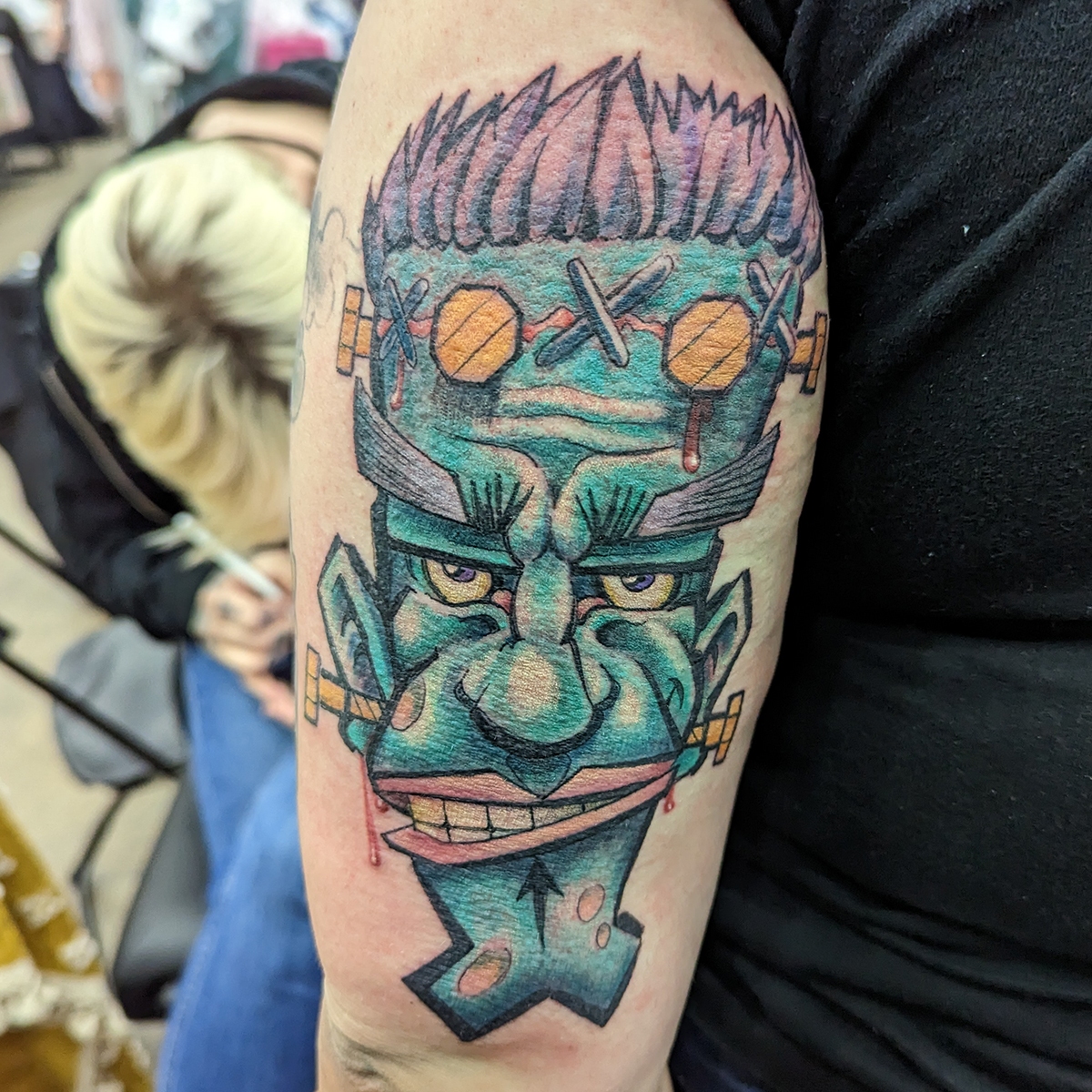 Queen's Gambit Tattoo tattoo work — photo 3