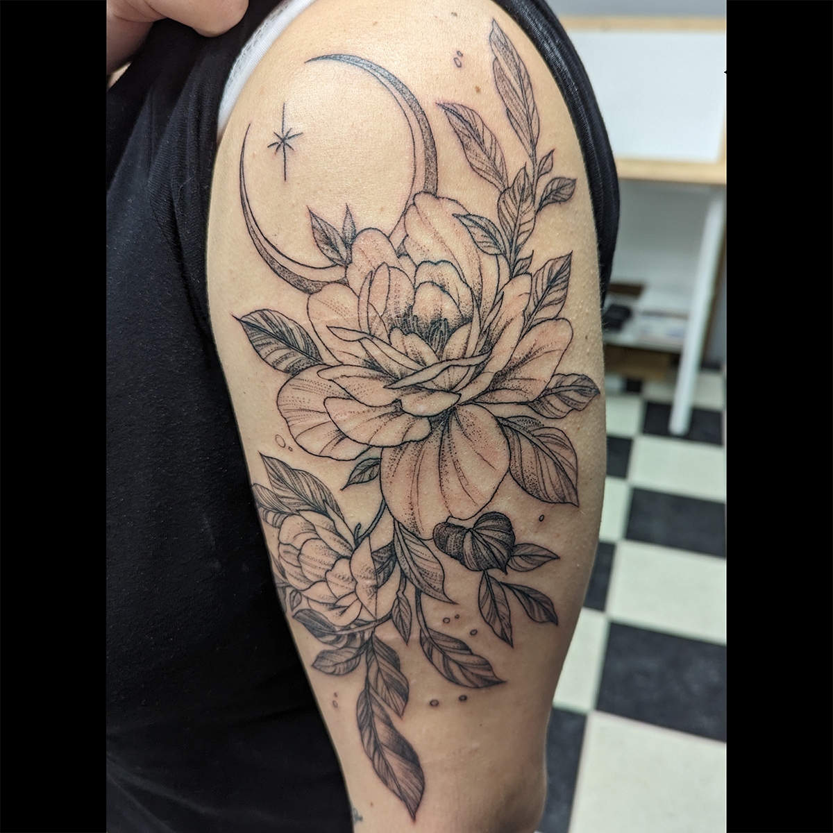 Queen's Gambit Tattoo tattoo work — photo 2