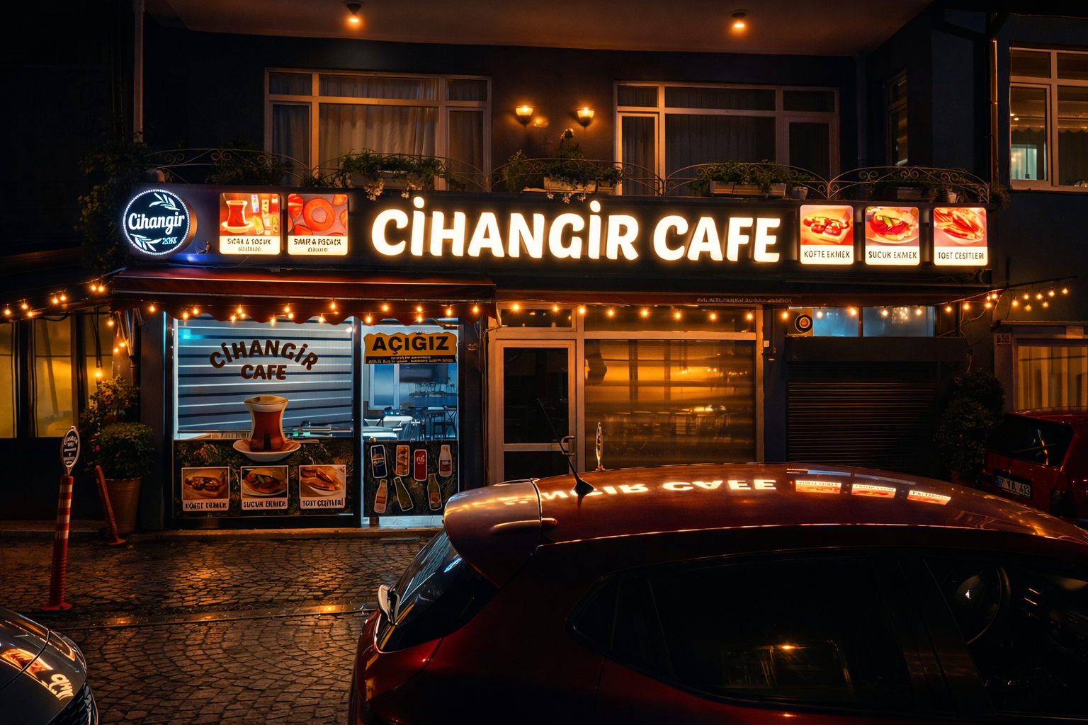 Cihangir Cafe 2026 mekanı