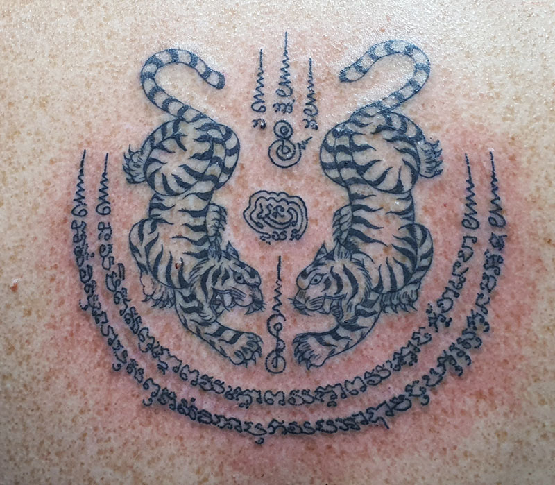 Sak Yant Thai Tattoo Shrine/Temple, Masters, Ajarn Sak, Ajar…