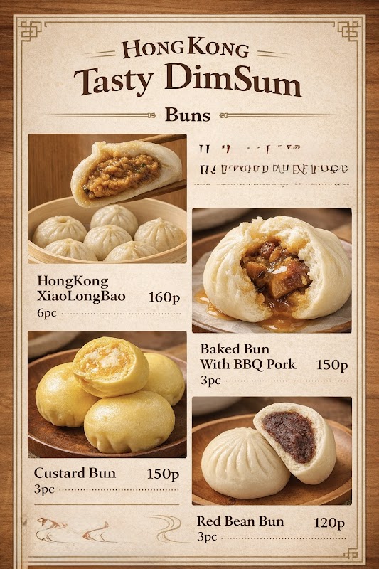 HongKong Tasty DimSum&Noodles-Bicutan