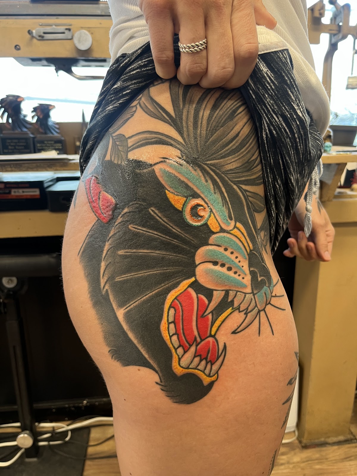 Bleeding Heart Tattoo tattoo work — photo 2