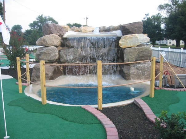 Landis Links Mini Golf banner