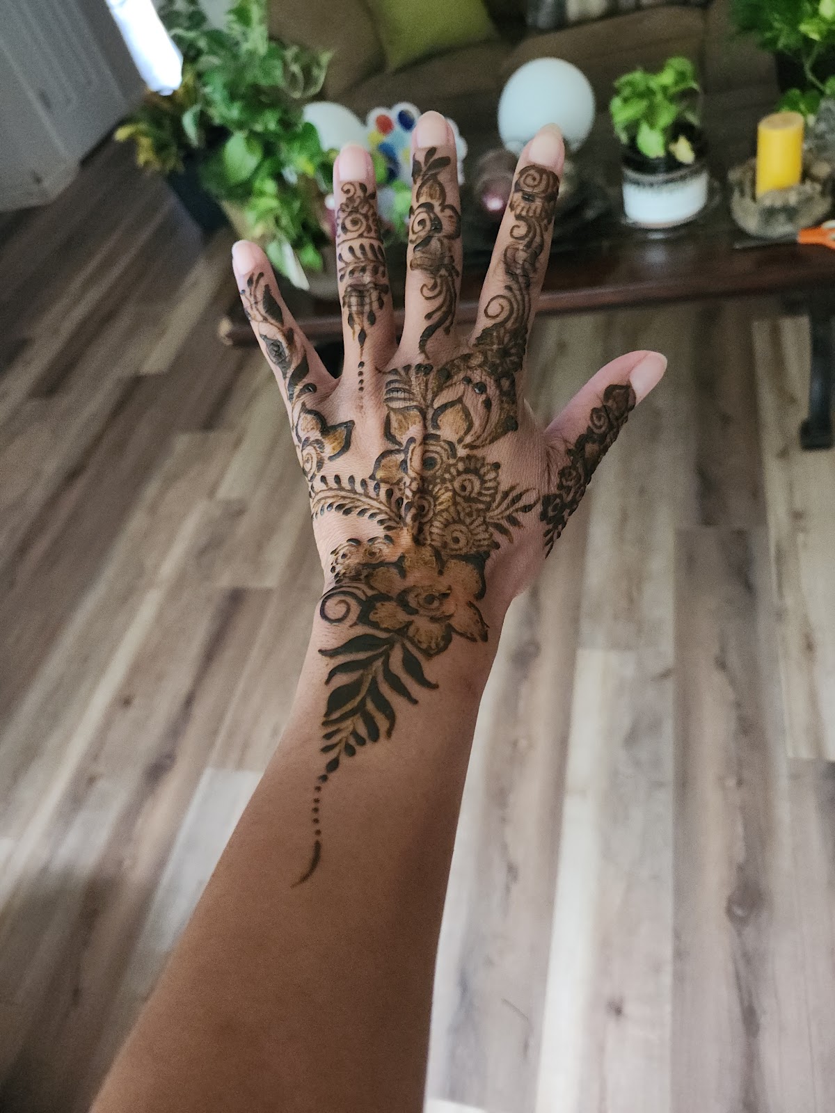 Naseera Fazil Henna Art tattoo work — photo 2