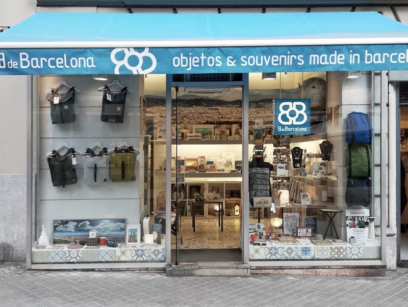 B de Barcelona souvenir shop Barcelona