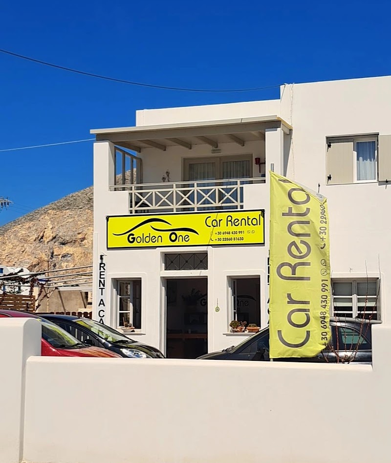 Golden One: Rent a Car & Moto - Santorini