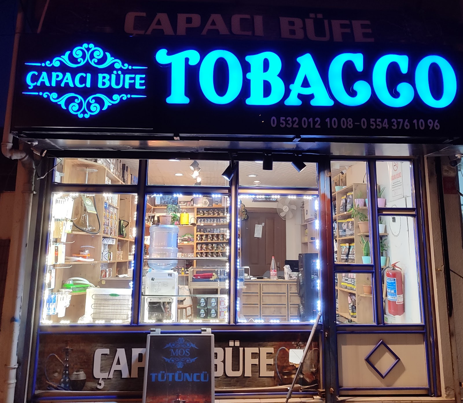 Çapacı nargile büfe tütün mamülleri mekanı