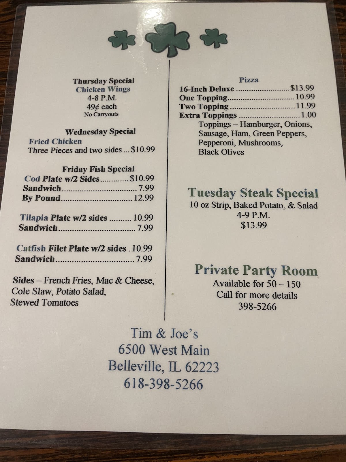 Tim & Joe's Tavern photo 4