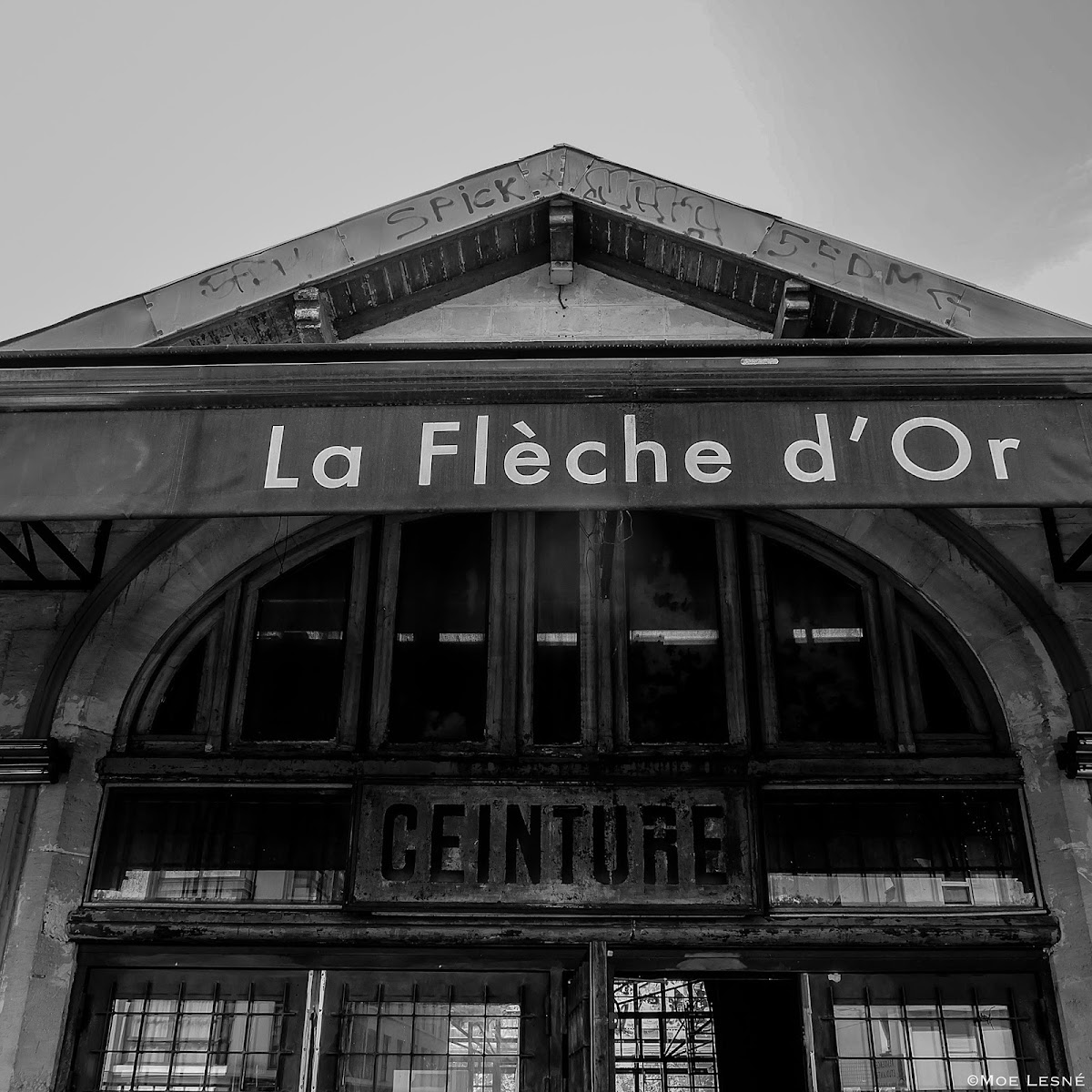 La Flèche d'Or, vue extérieure