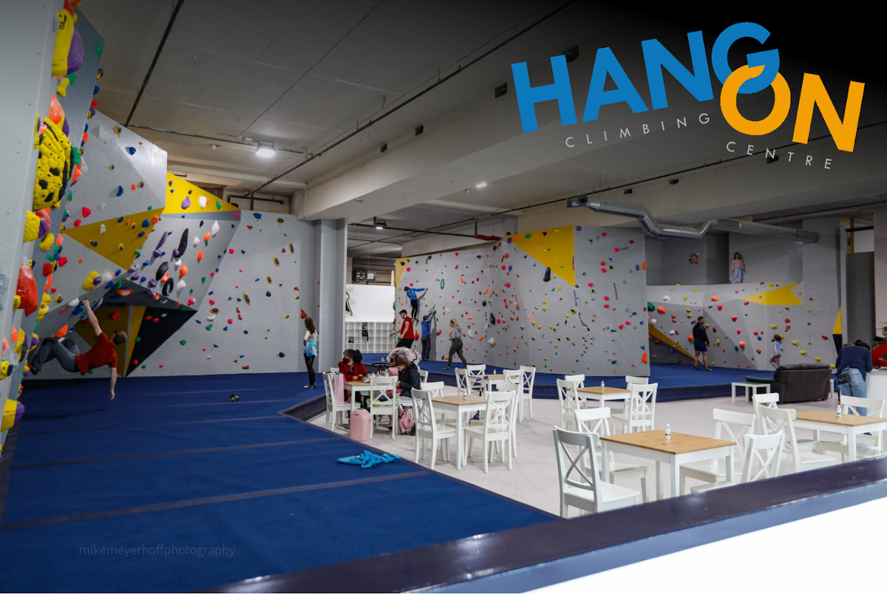 Hang on climbing
