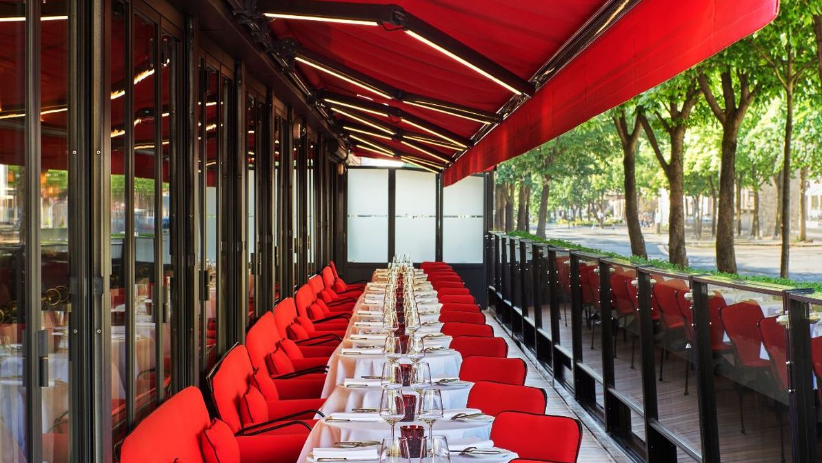 Brasserie Fouquet's Paris, vue extérieure