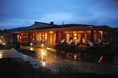 Der Saunagarten an den Kaiserthermen