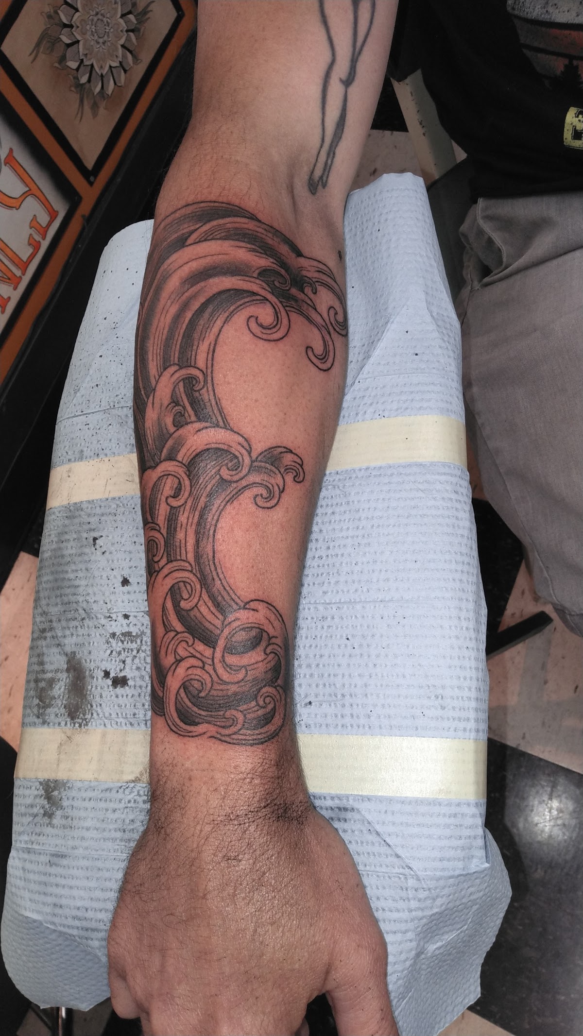 Flaming Dragon Tattoo tattoo work — photo 3