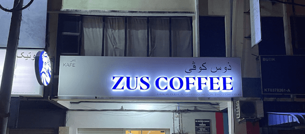 ZUS Coffee - Jalan Tasek, Tanah Merah, Kelantan