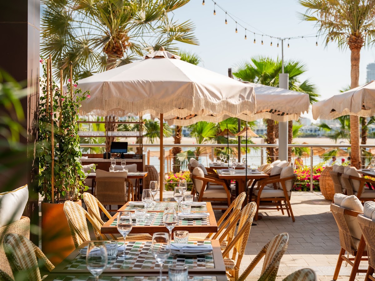 The MAINE Beach House Restaurant, Palm Jumeirah Dubai