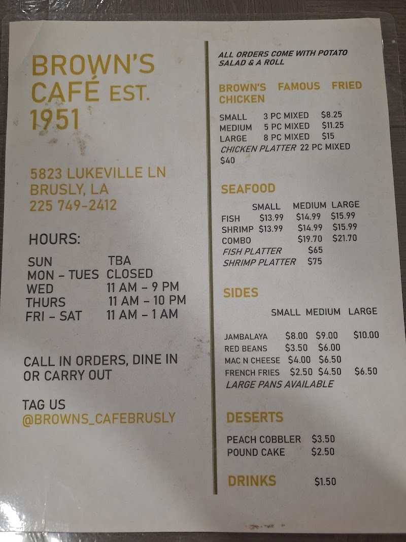 Brown's Cafe photo 4