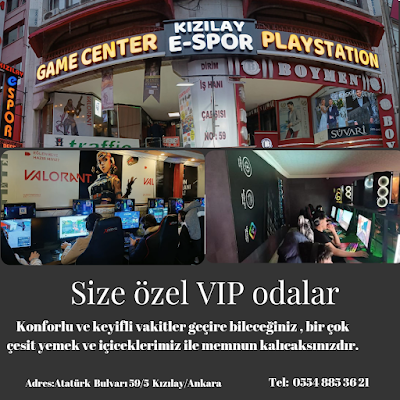 KIZILAY ESPOR GAME CENTER - Kafe