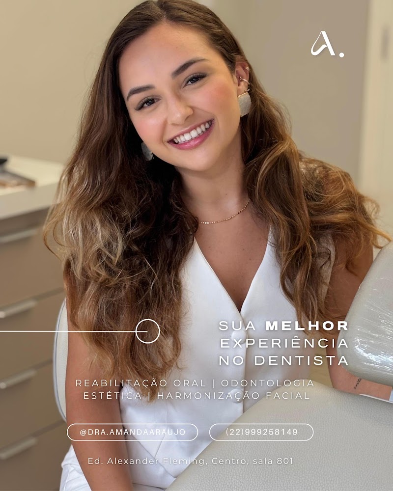 Dra. Amanda Araujo • Dentista em Campos, RJ