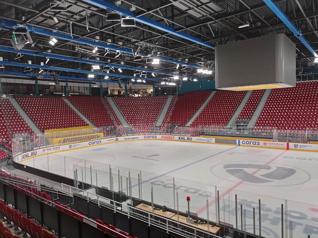 Ice Palace Cherepovets (Ледовый Дворец Череповец) exterior — Cherepovets, Vologda Oblast, Russia