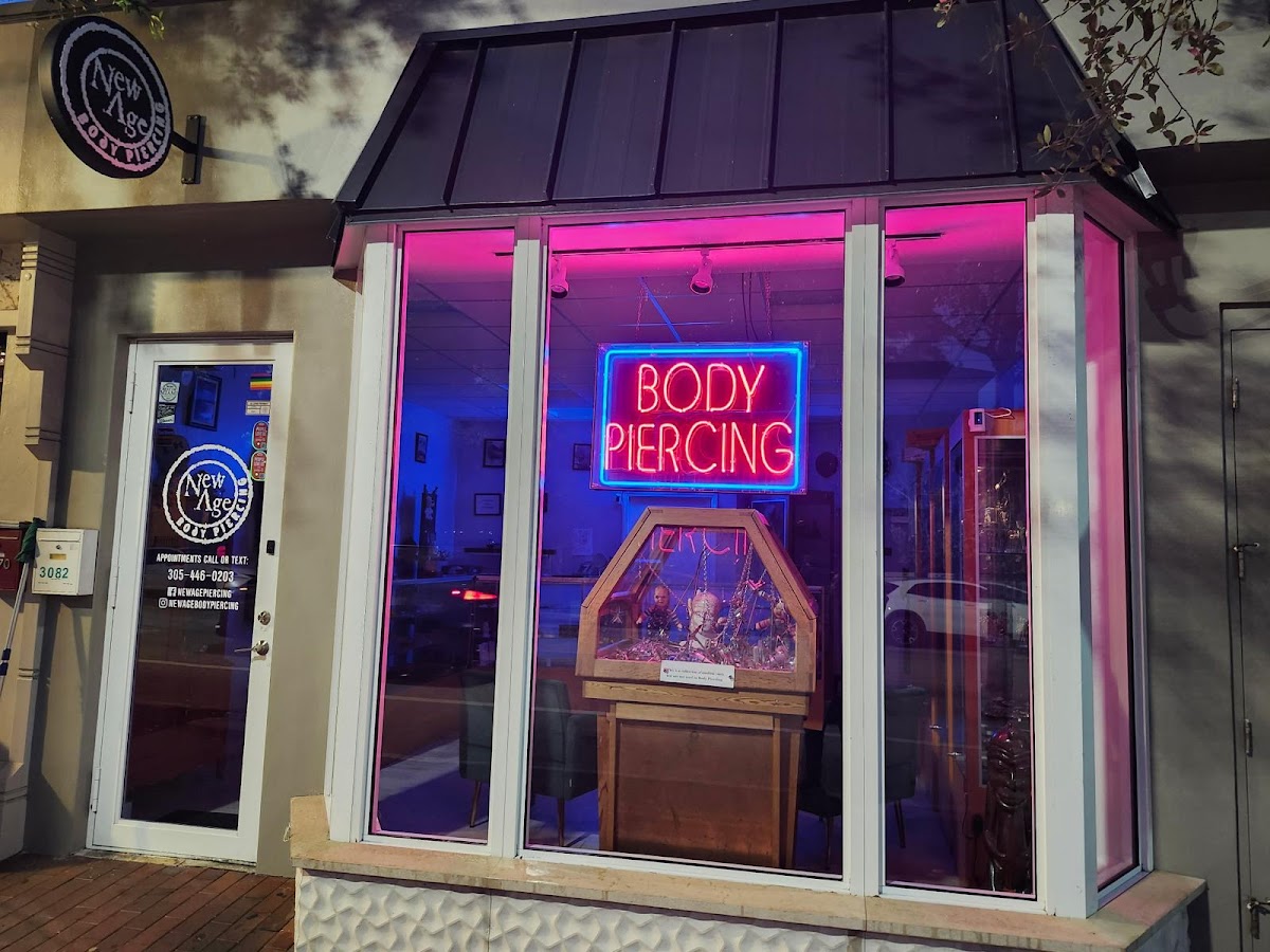 New Age Body Piercing — tattoo studio near Coral Gables