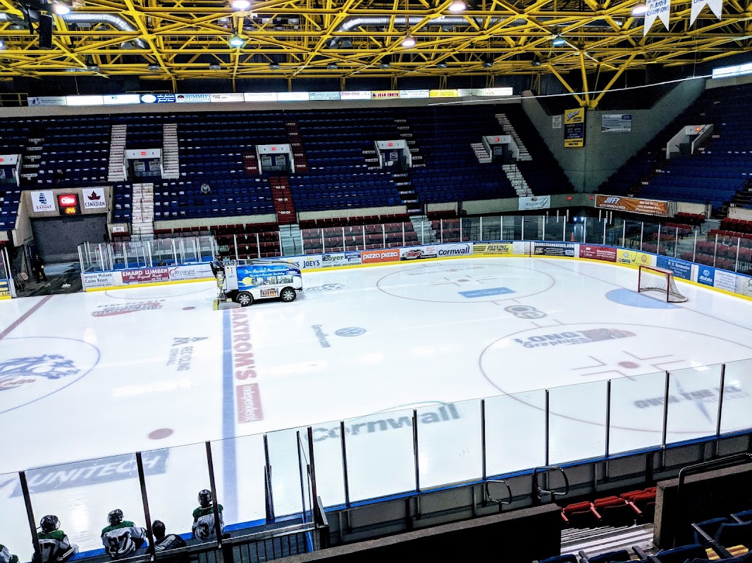 Ed Lumley Arena exterior — Cornwall, Canada