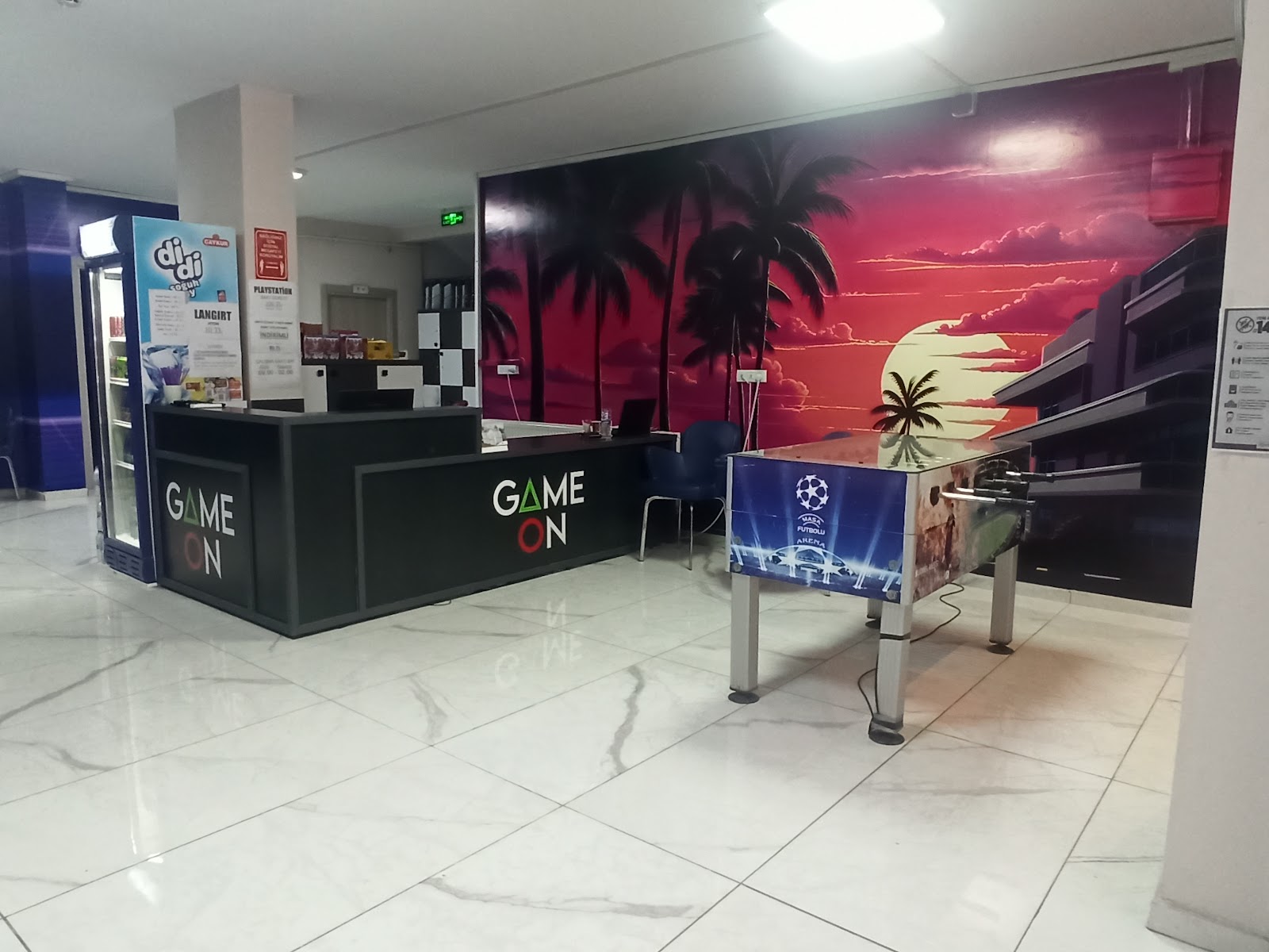 Game on PlayStation mekanı