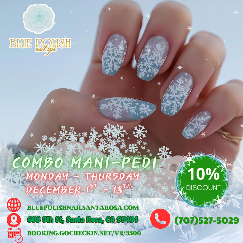 Blue Polish Nail Spa