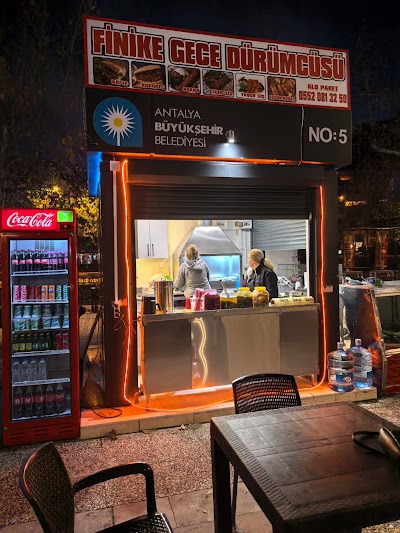 Antepli Finike gece dürümcüsü - Restoran