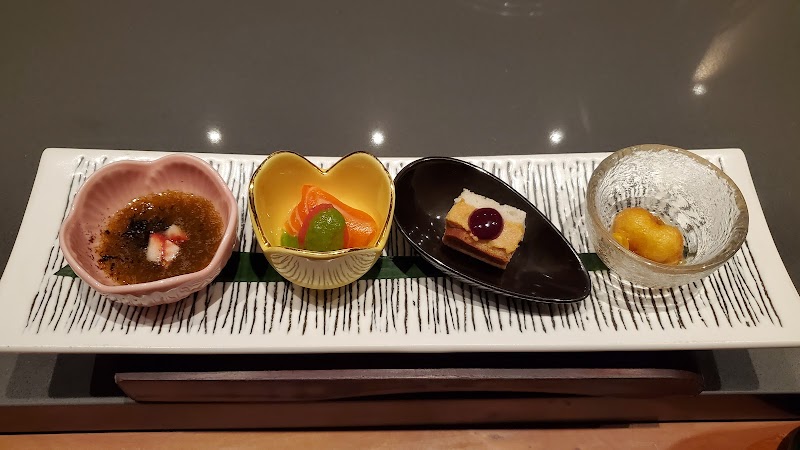 Homemade desserts and curated sake selection