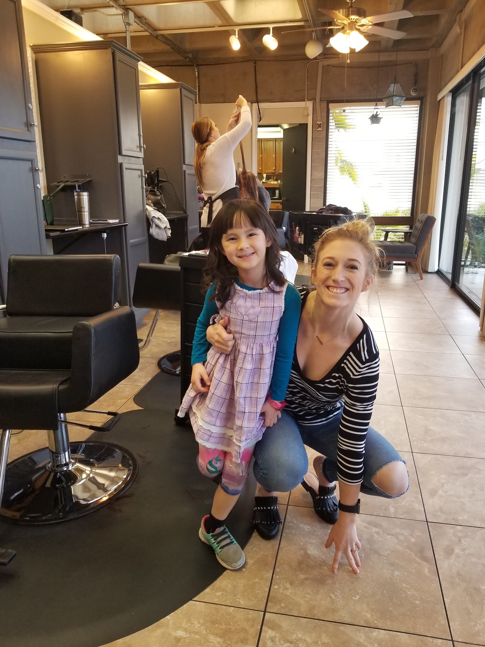 Inside Stained Hair & Nail Salon in Lodi