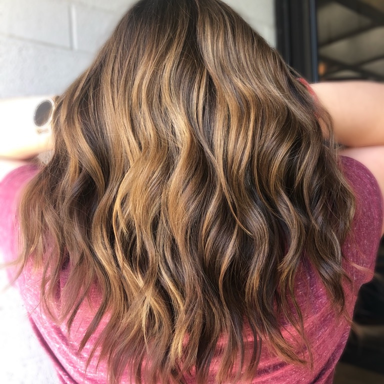 The salon floor at Stained