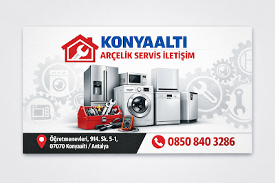Konyaaltı Arçelik Servis İletişim - Beyaz Eşya Servisi