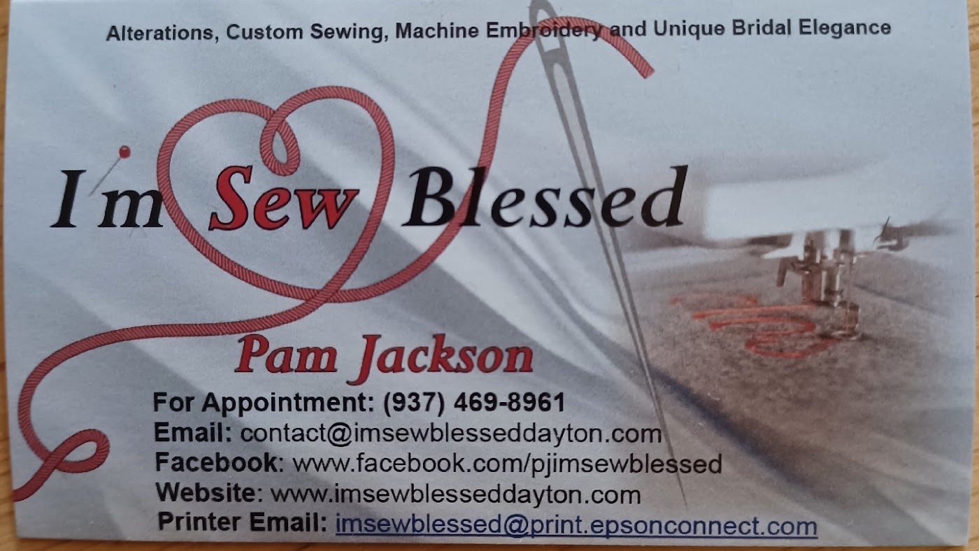 I'm Sew Blessed workspace