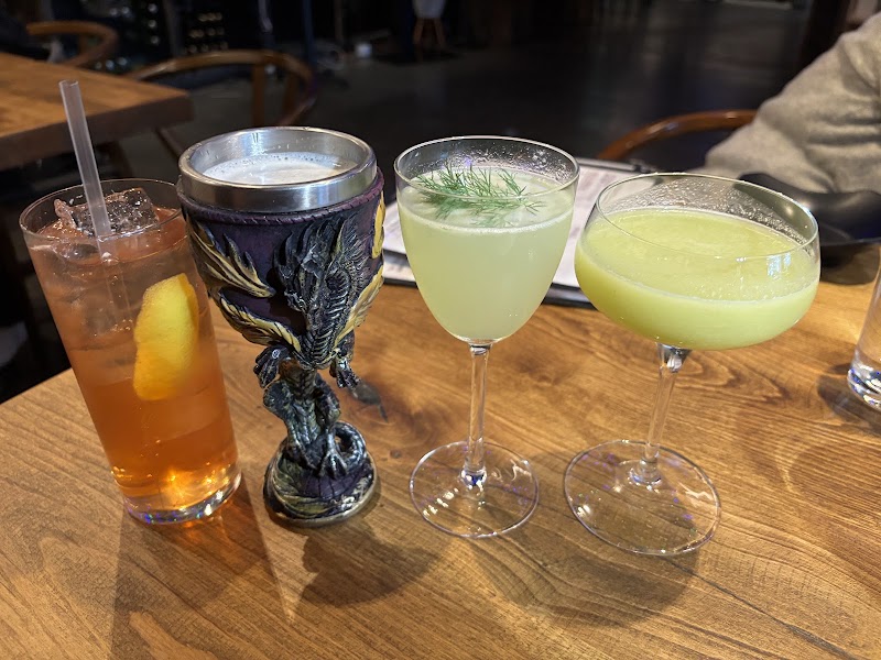 Extensive and creative cocktail menu