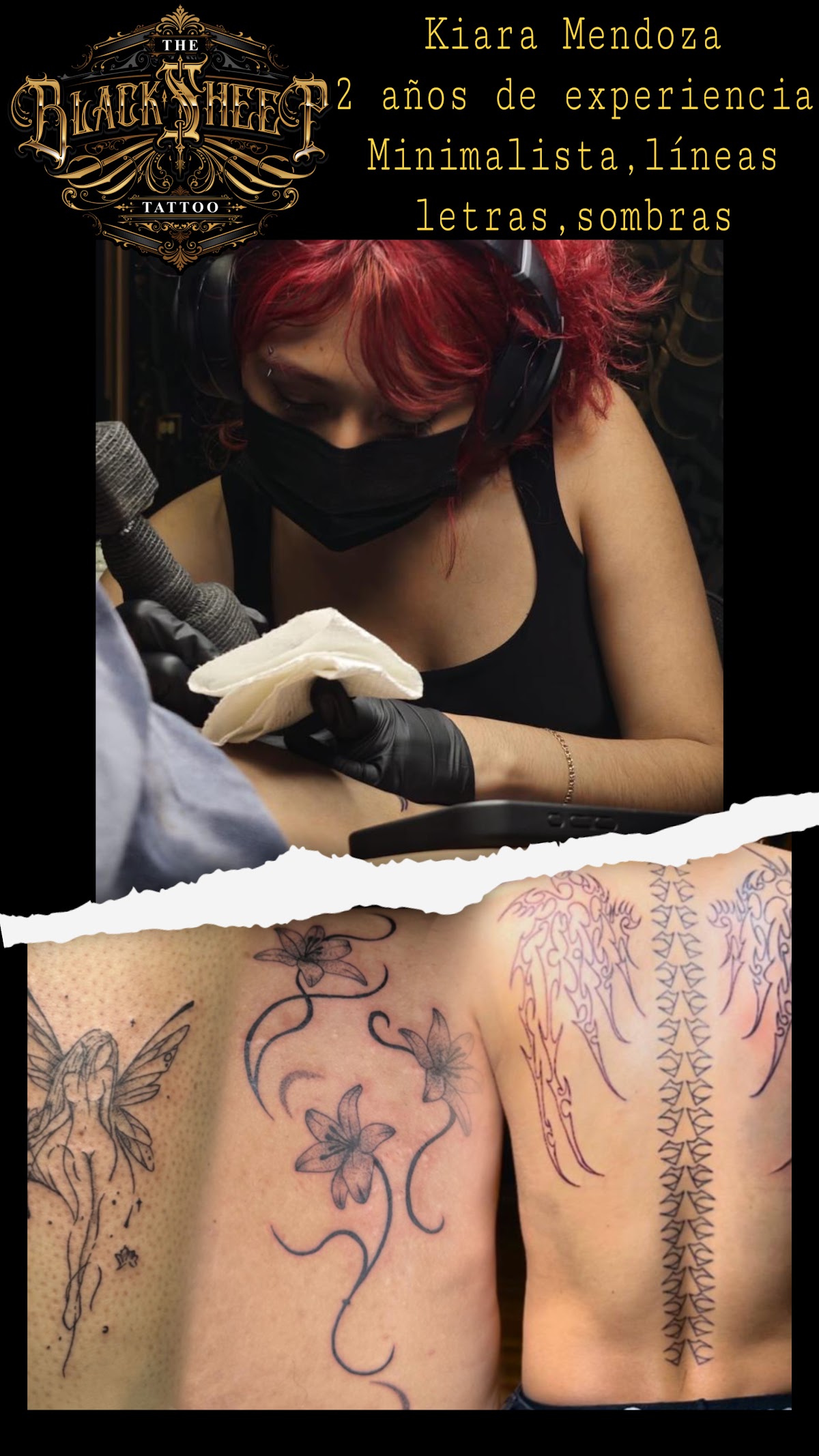The black sheep tattoo tattoo parlor in Mission, TX