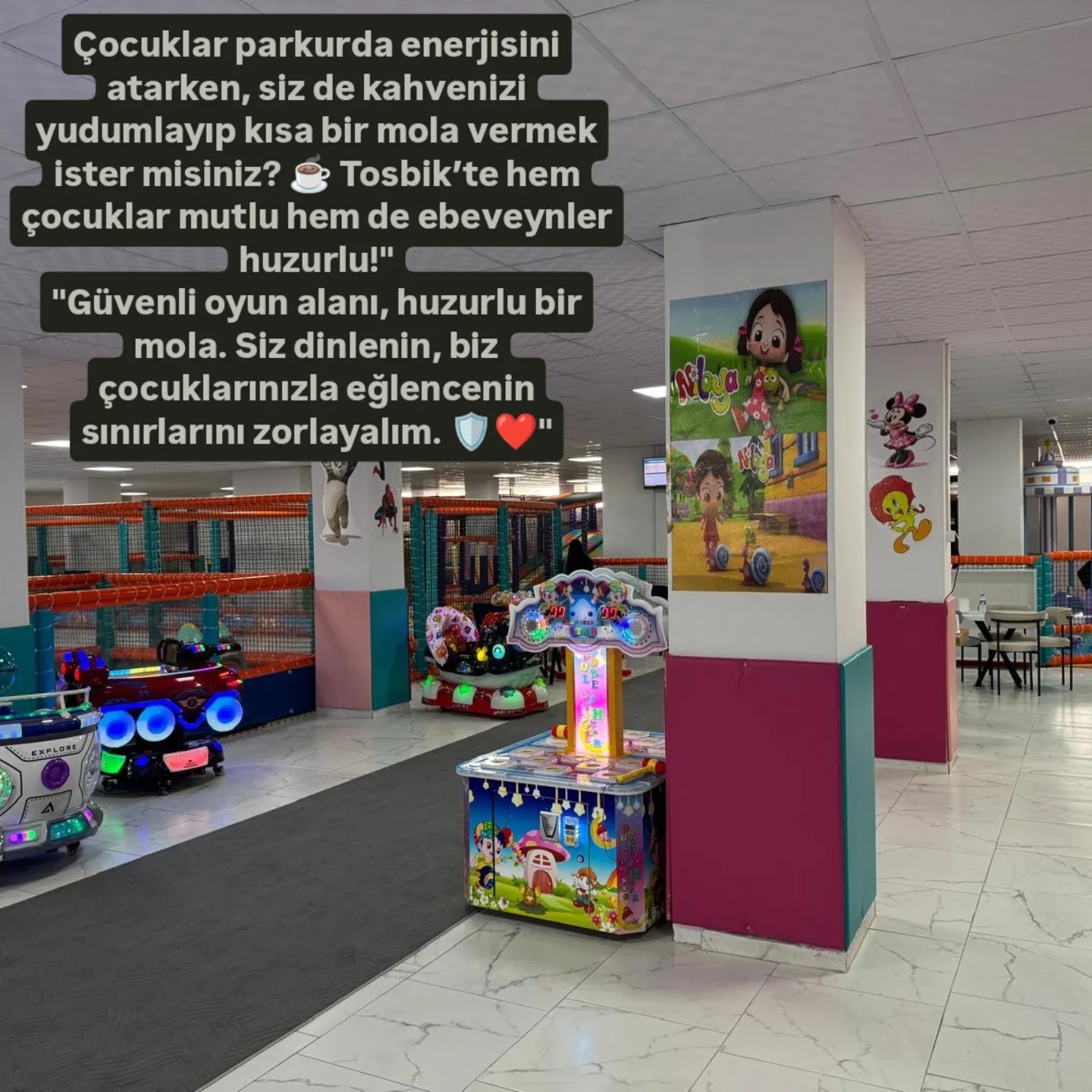 TOSBİK Çocuk Oyun ve Eğlence Merkezi Ardahan mekanı