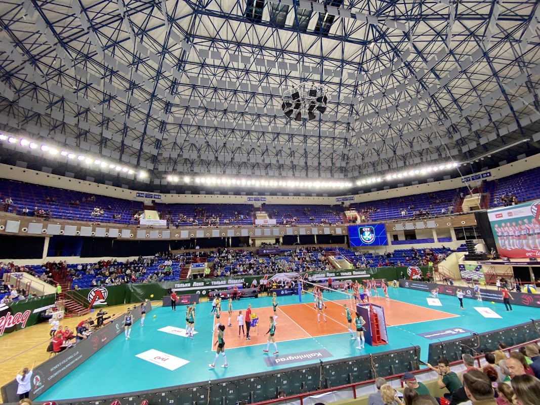 Yantarny Sports Palace (Янтарный) exterior — Kaliningrad, Russia