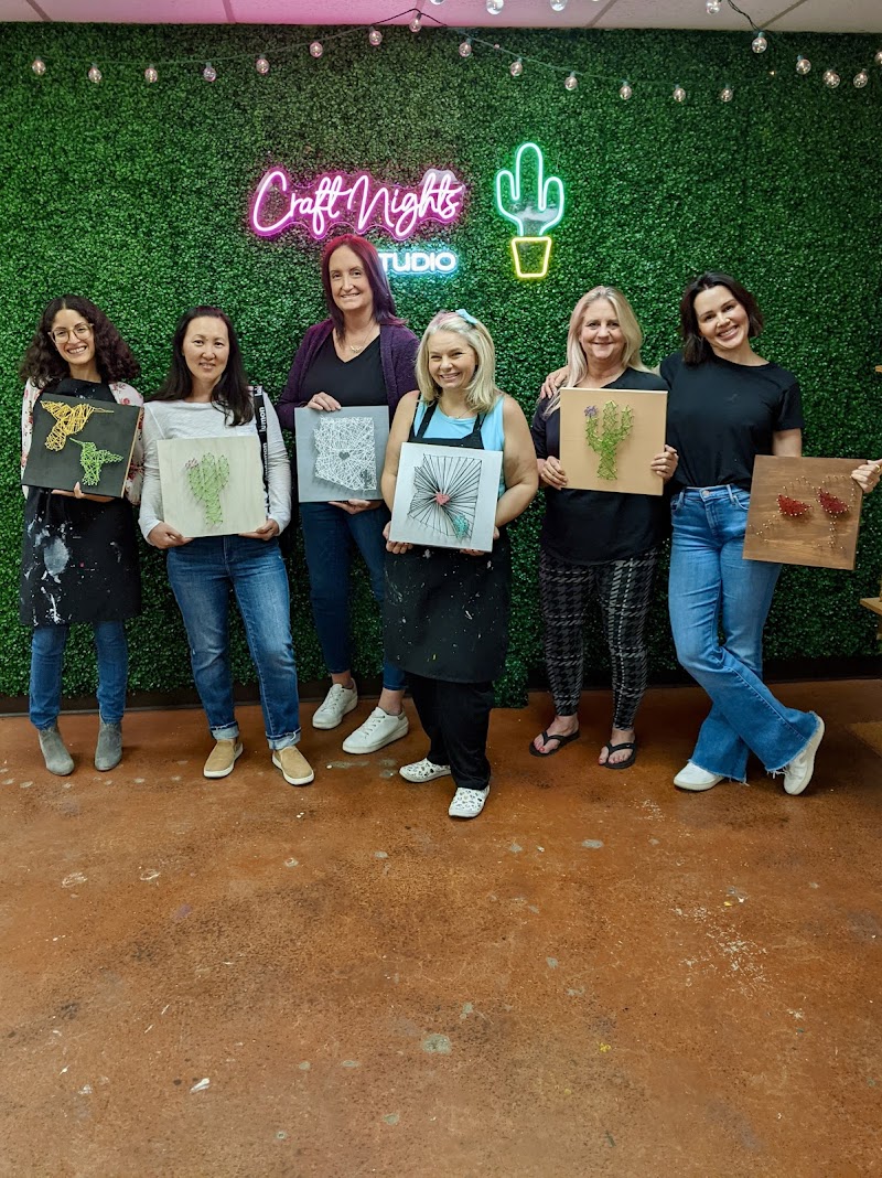 Craft Nights Arts & Crafts Studio — interior