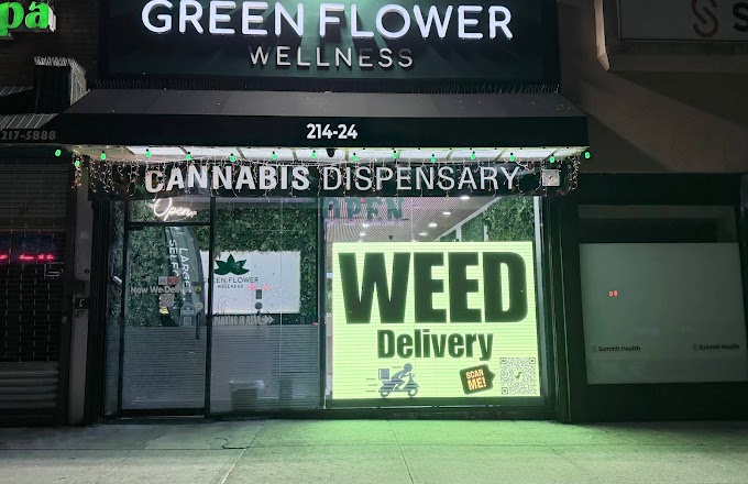 Video tour of Green Flower Wellness Cannabis Dispensary & Weed Delivery retail environment