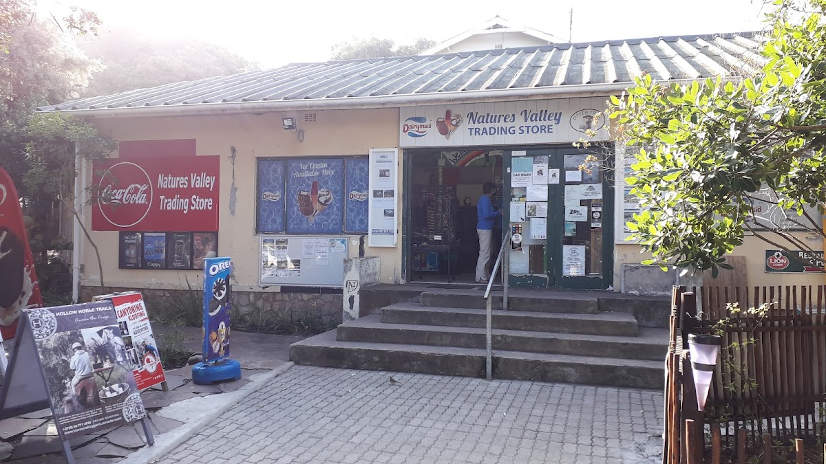 Natures Valley Trading restaurant in Storms River, Garden Route