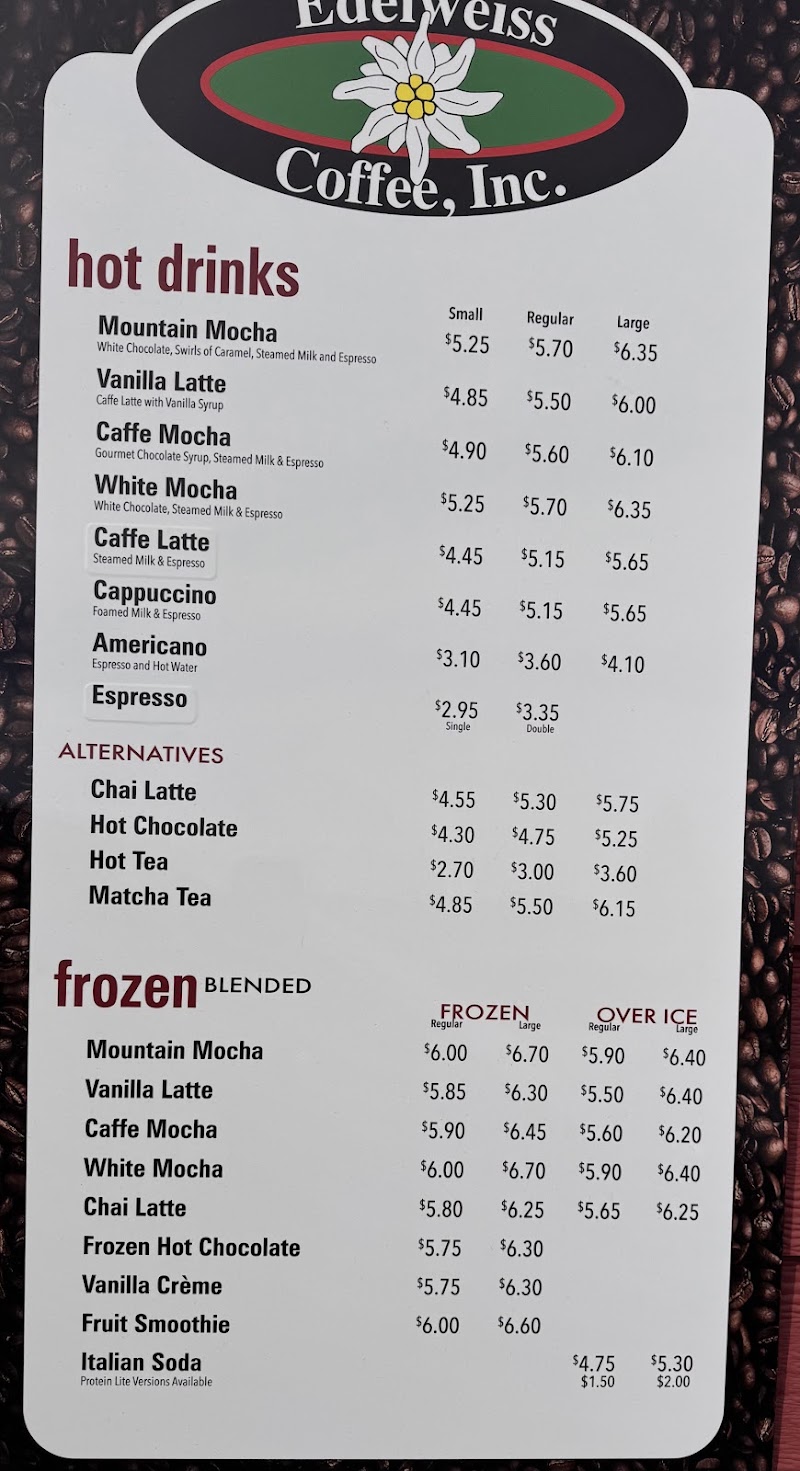 Edelweiss Coffee Inc. photo 4