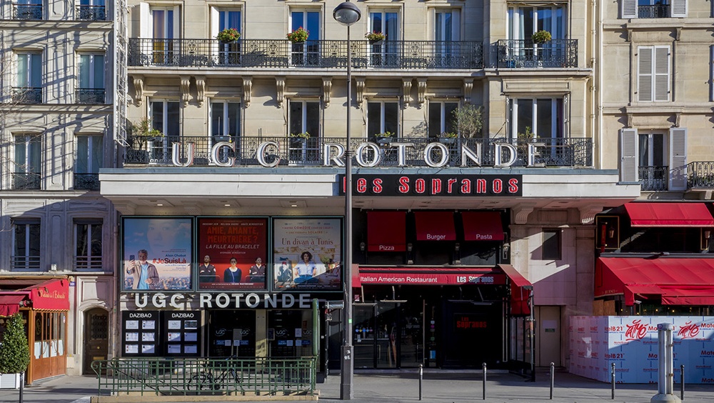 UGC Rotonde, vue extérieure