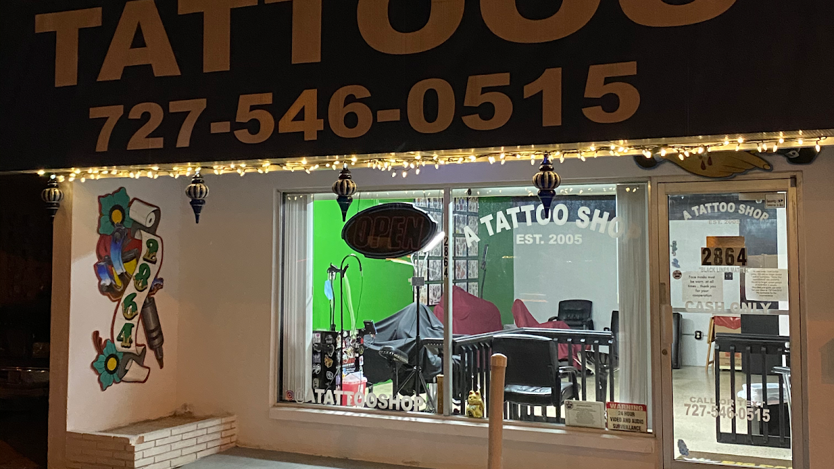 A Tattoo Shop tattoo parlor in Largo, FL